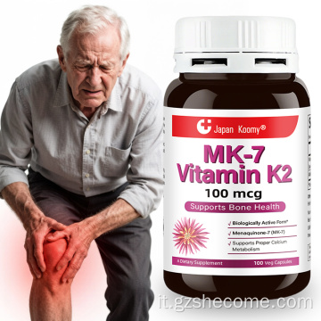 Shecome Vitamina K2 MK-7 Capsule Salute delle ossa